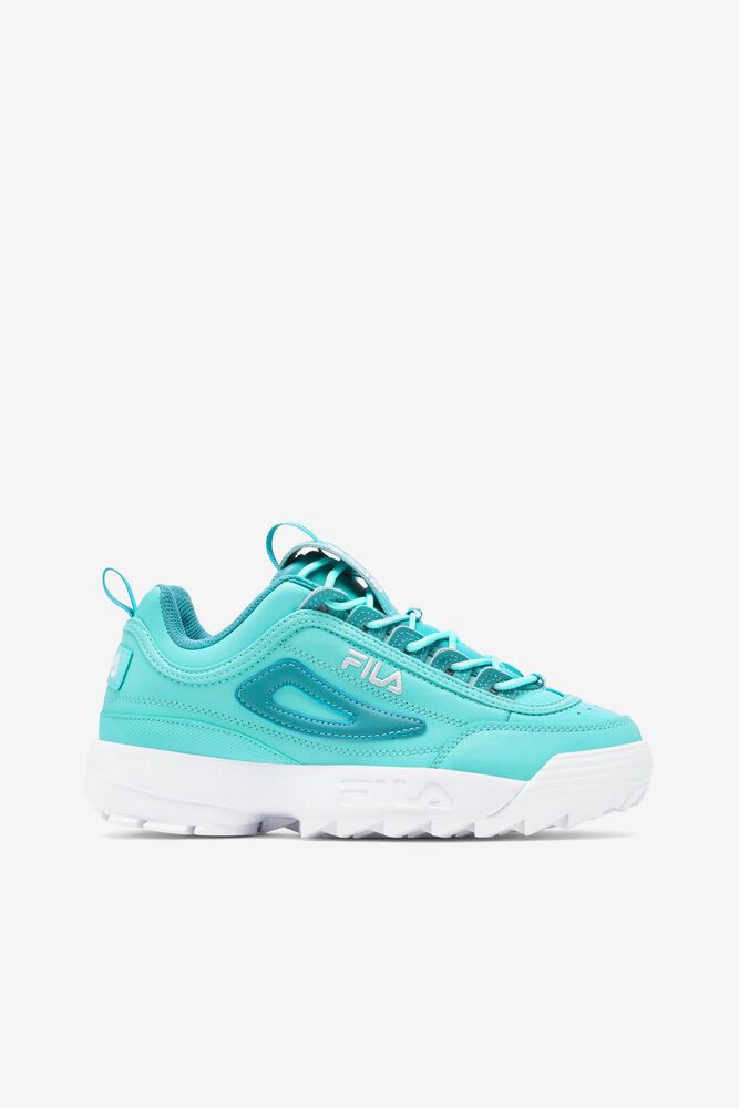 Fila Trainers Womens Blue Disruptor 2 Premium - Ireland 01473-SPWB